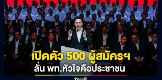 พรรคเพื่อไทยเปิดตัวผู้ลงสมัครรับเลือกตั้ง สส.ทั้ง 500 คน | ข่าวเวิร์คพอยท์ 23