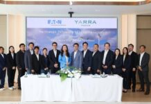 Eaton Electric (Thailand) และ Yarra Power ลงนามในความร่วมมือเชิงกลยุทธ์ มุ่งยกระดับและเสริมความแข็งแกร่งให้กับธุรกิจพลังงานแสงอาทิตย์ในประเทศไทย